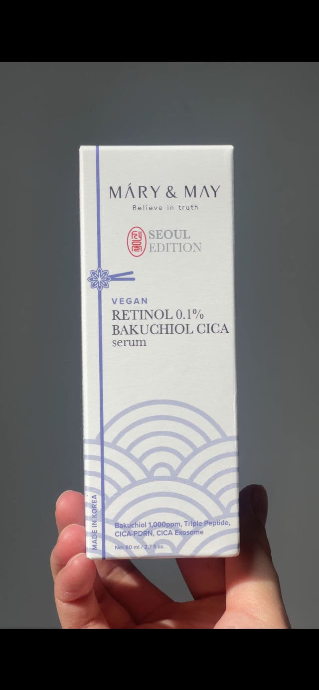 Mary&May Retinol 0.1% Bakuchiol Cica Serum review photo by AnnaCare