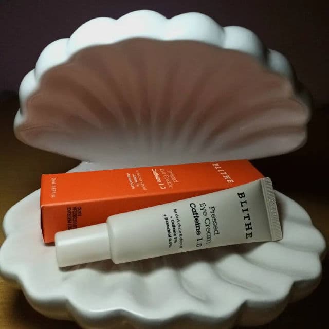 BLITHE Pressed Eye Cream Caffeine 1.0 review photo by lillieswithmary