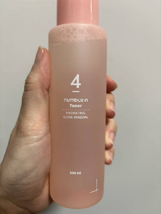 numbuzin No.4 Hydrating Glow Mineral Toner review photo by Sophiacl