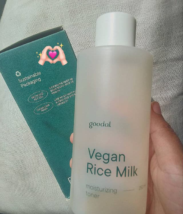 Vegan Rice Milk Moisturizing Toner product review