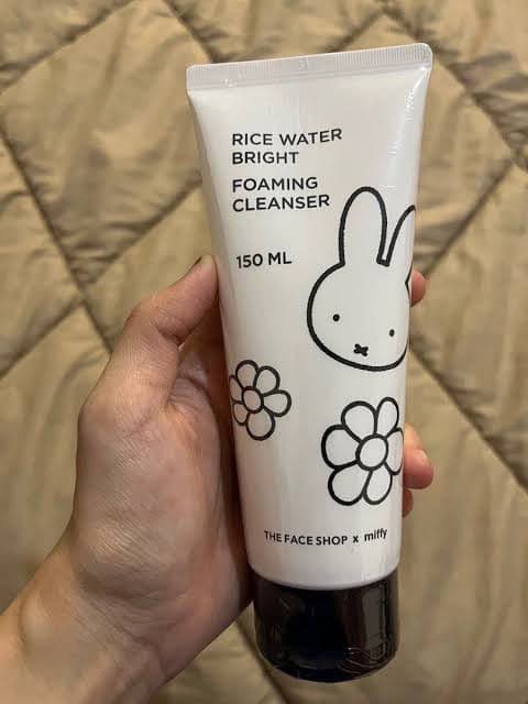 THE FACE SHOP Miffy Rice Water Bright Light Cleansing Oil review photo by Hilm