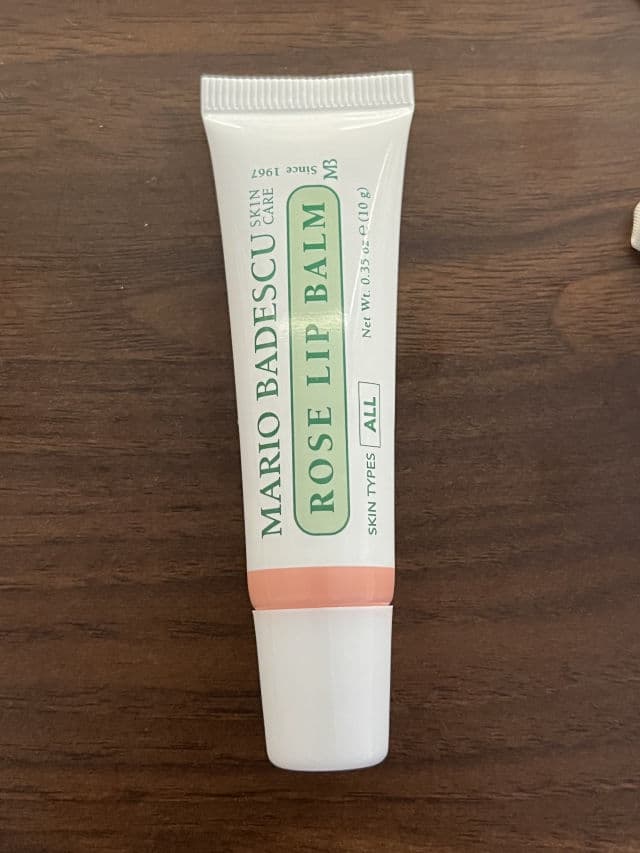Mario Badescu Rose Lip Balm review photo by ashkeepsrebranding