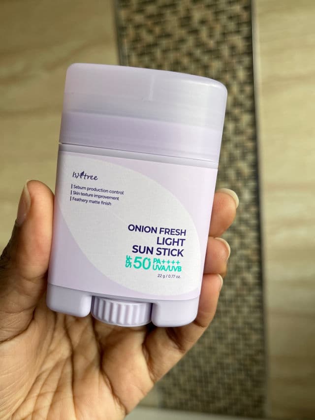 Onion Fresh Light Sun Stick SPF50+ PA++++ product review