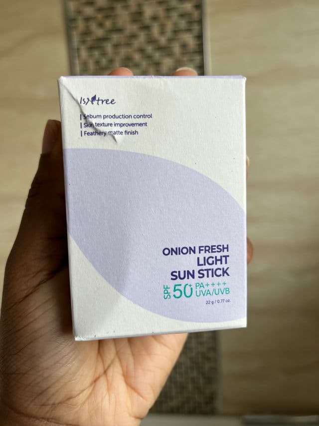 Onion Fresh Light Sun Stick SPF50+ PA++++ product review