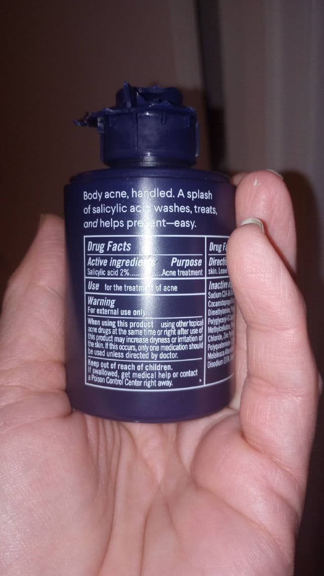 Curology Acne Body Wash review photo by AmySt