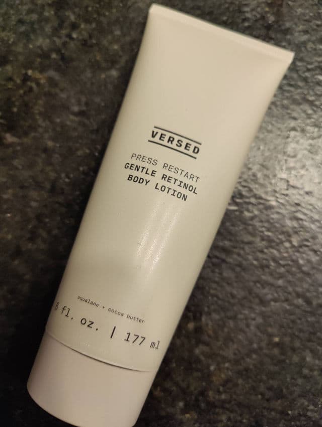 Versed Press Restart Gentle Retinol Body Lotion review photo by stephenie