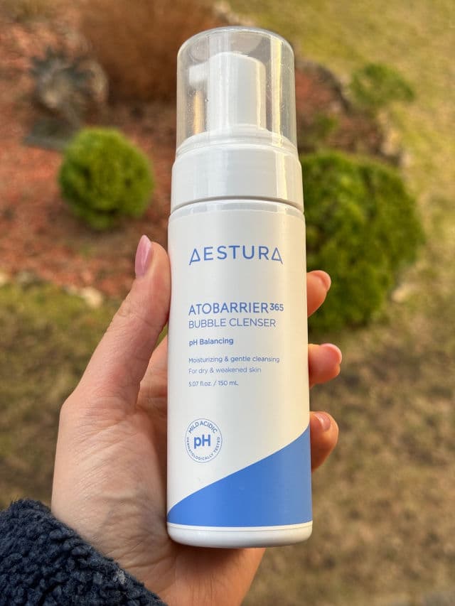 Aestura Atobarrier365 Bubble Cleanser review photo by sashaskin