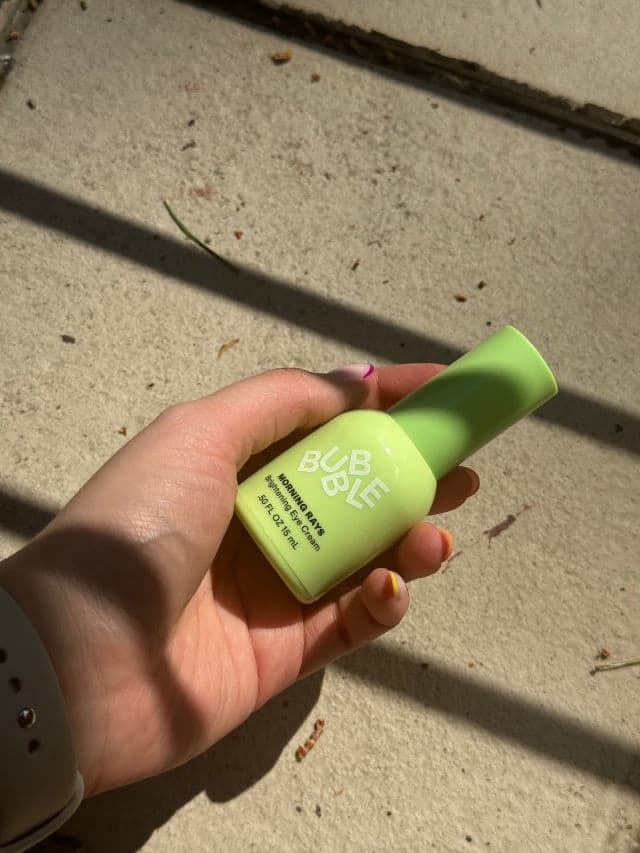 Bubble Morning Rays Brightening Eye Cream review photo by sashaskin