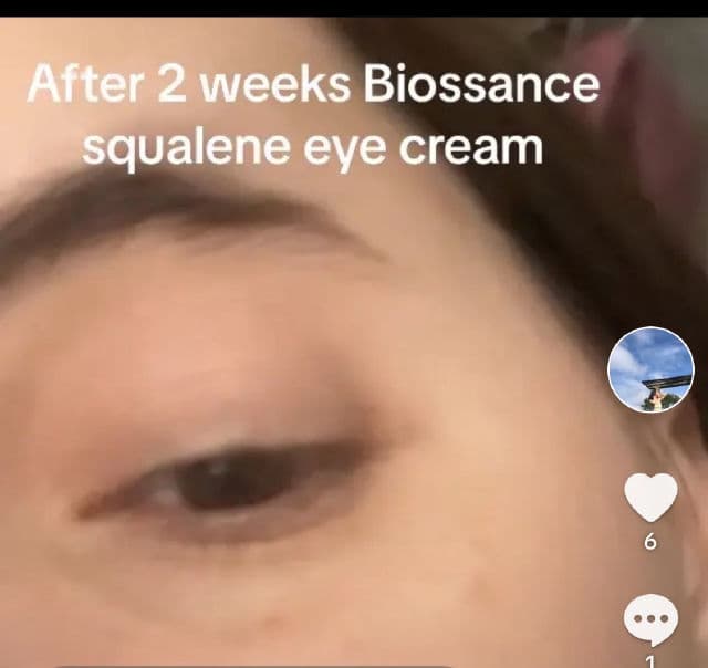 Biossance Squalane + Marine Algae Eye Cream review photo by margoatextract