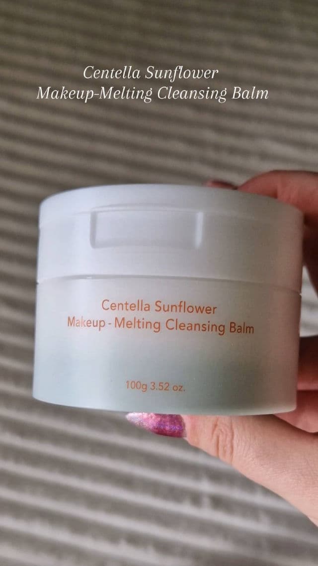 Centella Sunflower Makeup-Melting Cleansing Balm product review