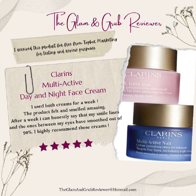 Clarins Multi-Active Day Cream for Normal to Dry review photo by GnG