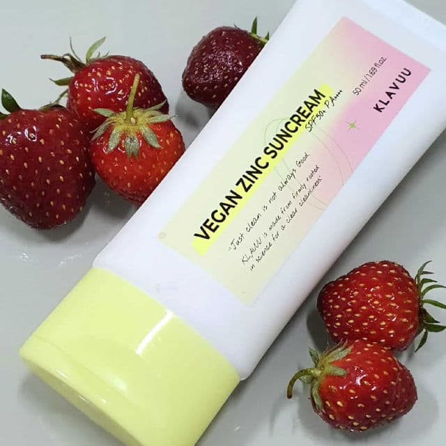 Klavuu Vegan Zinc Suncream SPF50+ PA++++ review photo by SskinN