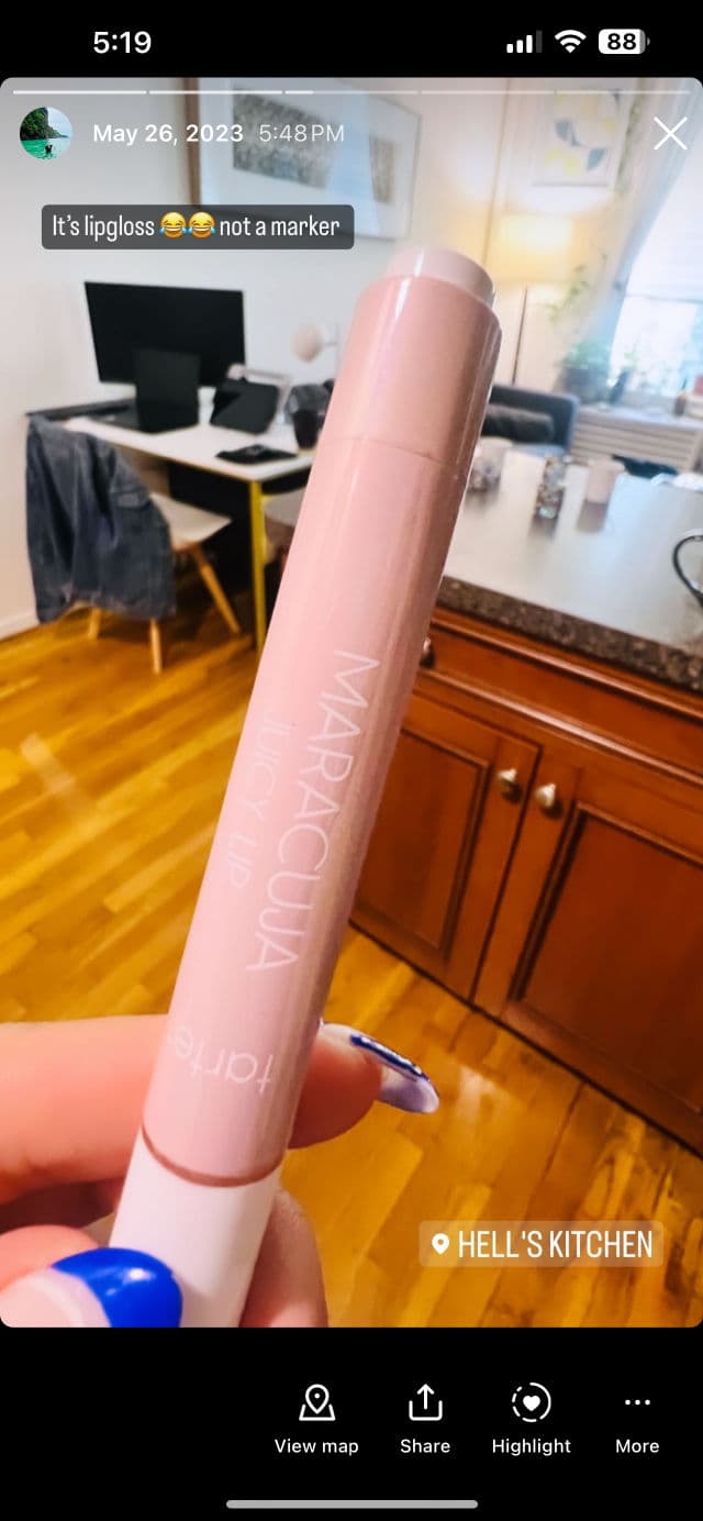 Tarte Honeysuckle review photo by unboxingfunstuff