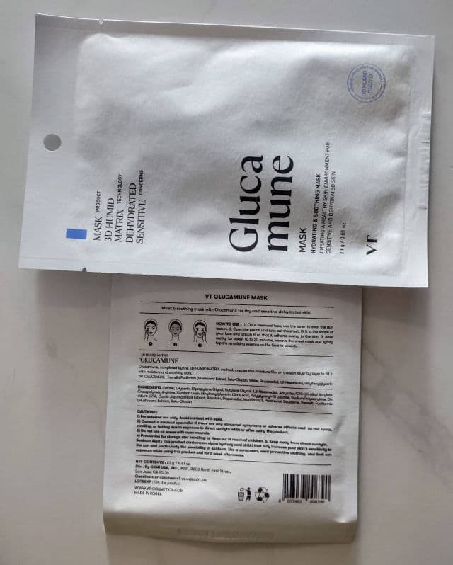 VT COSMETICS Glucamune Mask review photo by Tara5288