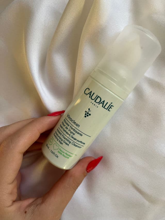 Caudalie Paris Vinoclean Instant Foaming Cleanser  review photo by anaberiaugc