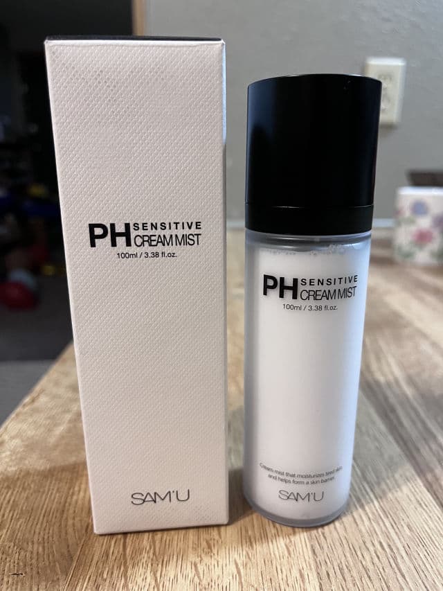 SAM'U pH Sensitive Cream Mist review photo by SandraLuz