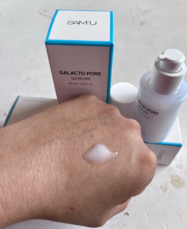 SAM'U Galacto Pore Serum review photo by SandraLuz
