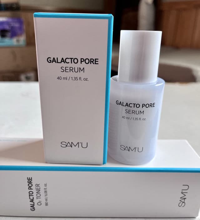 SAM'U Galacto Pore Serum review photo by SandraLuz