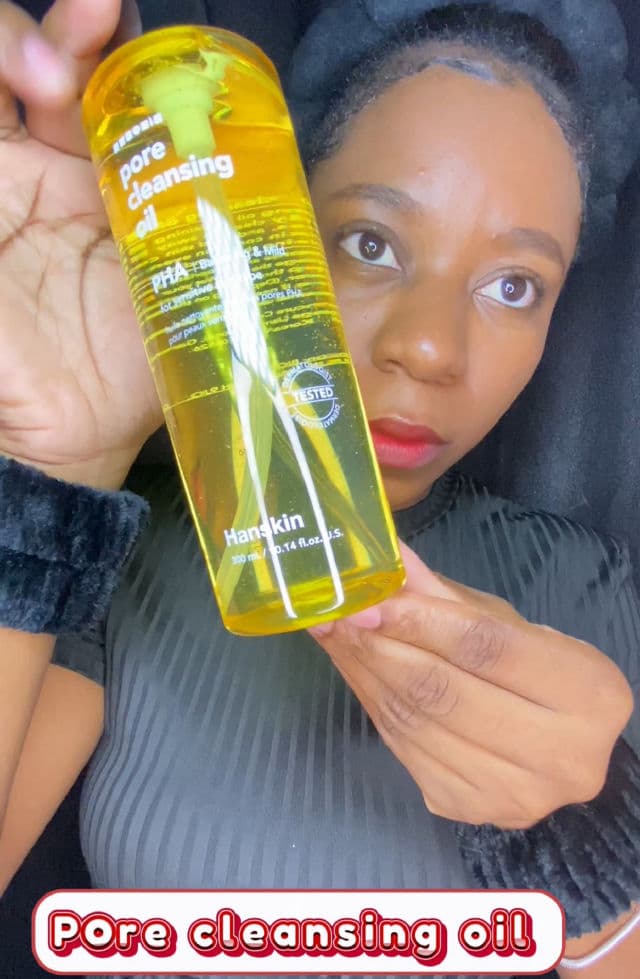 HANSKIN HANSKIN Pore Cleansing Oil [PHA] review photo by yahairadelossantos