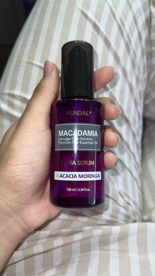 Kundal Macadamia Damage Care Solution Premium Essential Oil - White Musk review photo by arianaruilovac