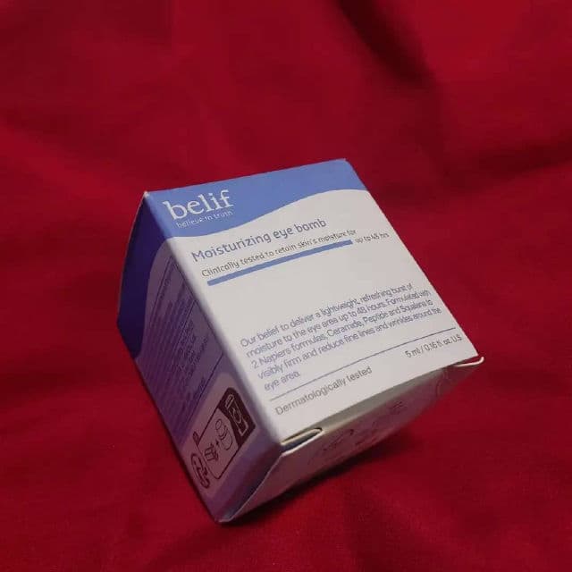belif Moisturizing Eye Bomb review photo by ReviewBoogaloo