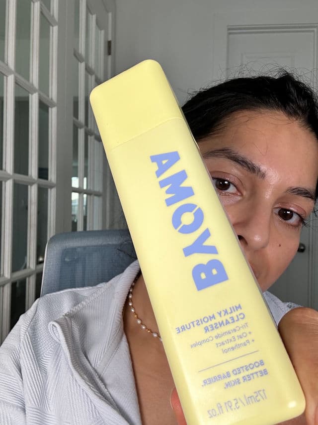 BYOMA Milky Moisture Cleanser review photo by manasa19