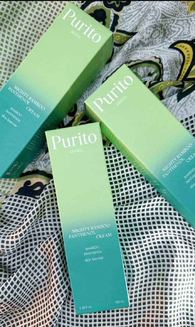 PURITO Mighty Bamboo Panthenol Cream review photo by Maicarons