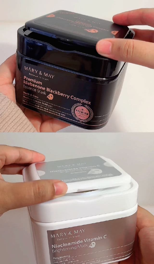 Mary&May Premium Idebenone Blackberry Complex Essence Mask review photo by plumviolet