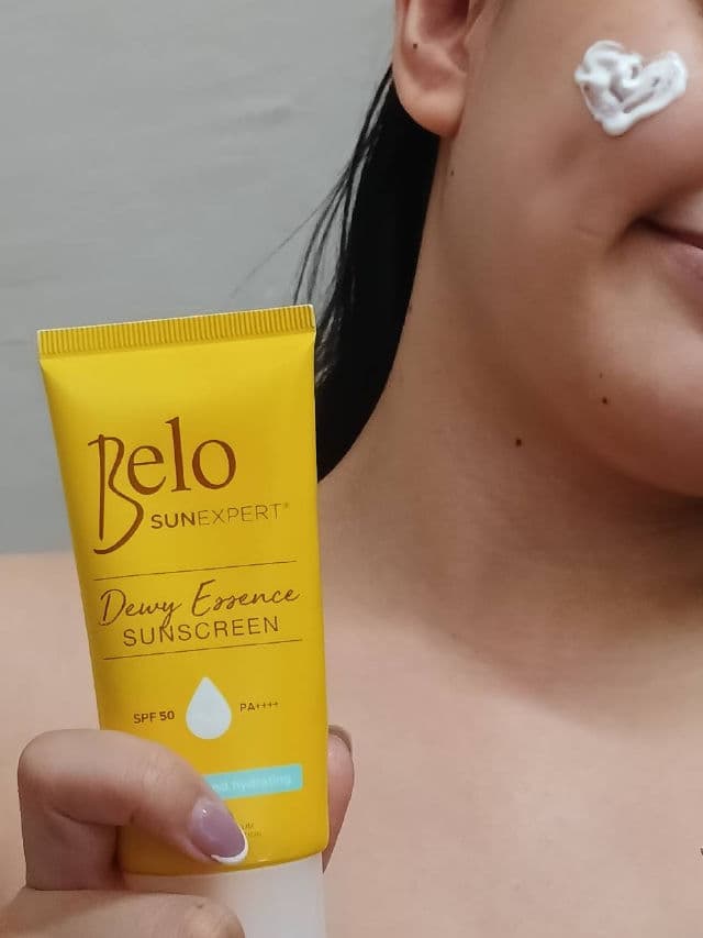Belo Essentials SunExpert Dewy Essence Sunscreen SPF50 PA++++ review photo by Ciana