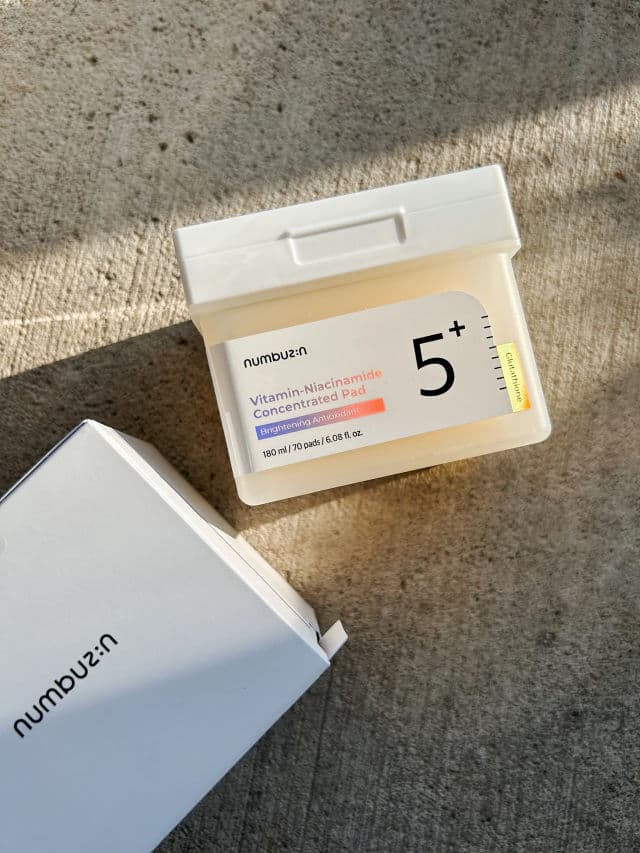 No.5 Niacinamide Concentrated Toner Pad product review