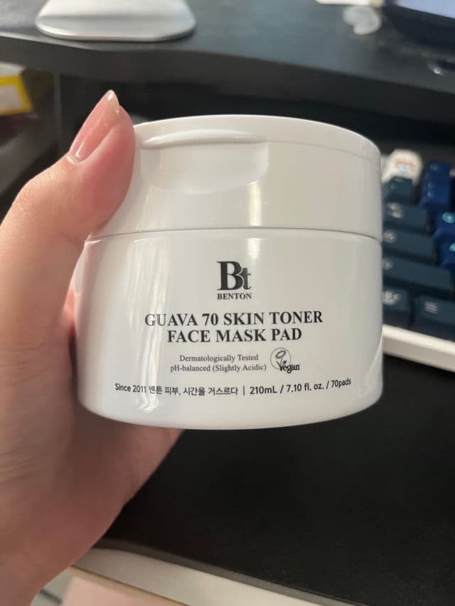 BENTON Guava 70 Skin Toner Pad review photo by vesalisa