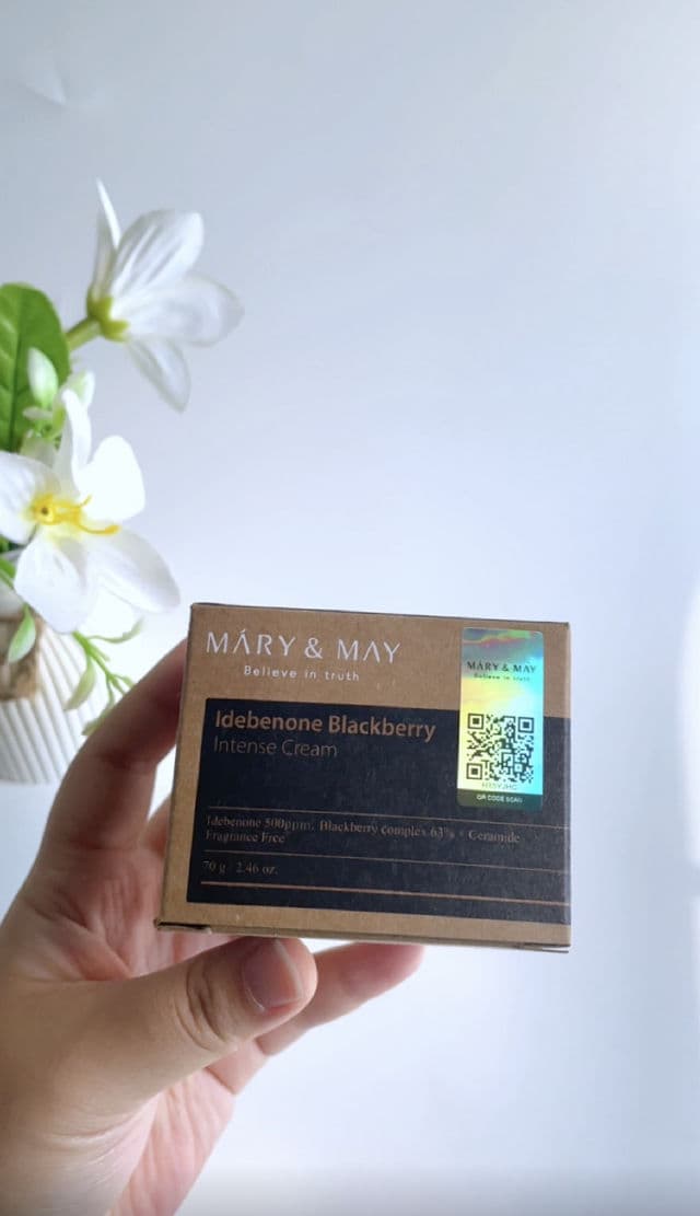 Mary&May Idebenone Blackberry Intense Cream review photo by syithings