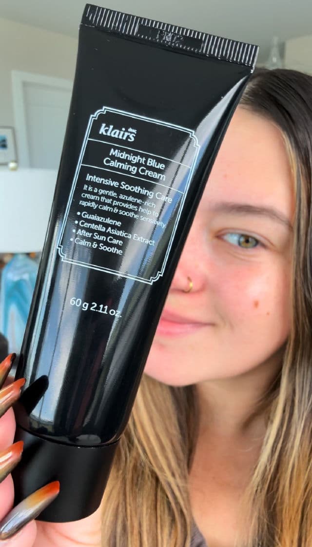 Dear, Klairs Midnight Blue Calming Cream review photo by sassqueensami
