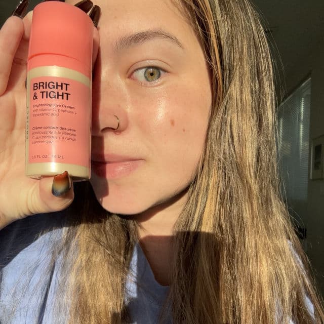 INNBeauty Project Bright & Tight Eye Cream review photo by sassqueensami