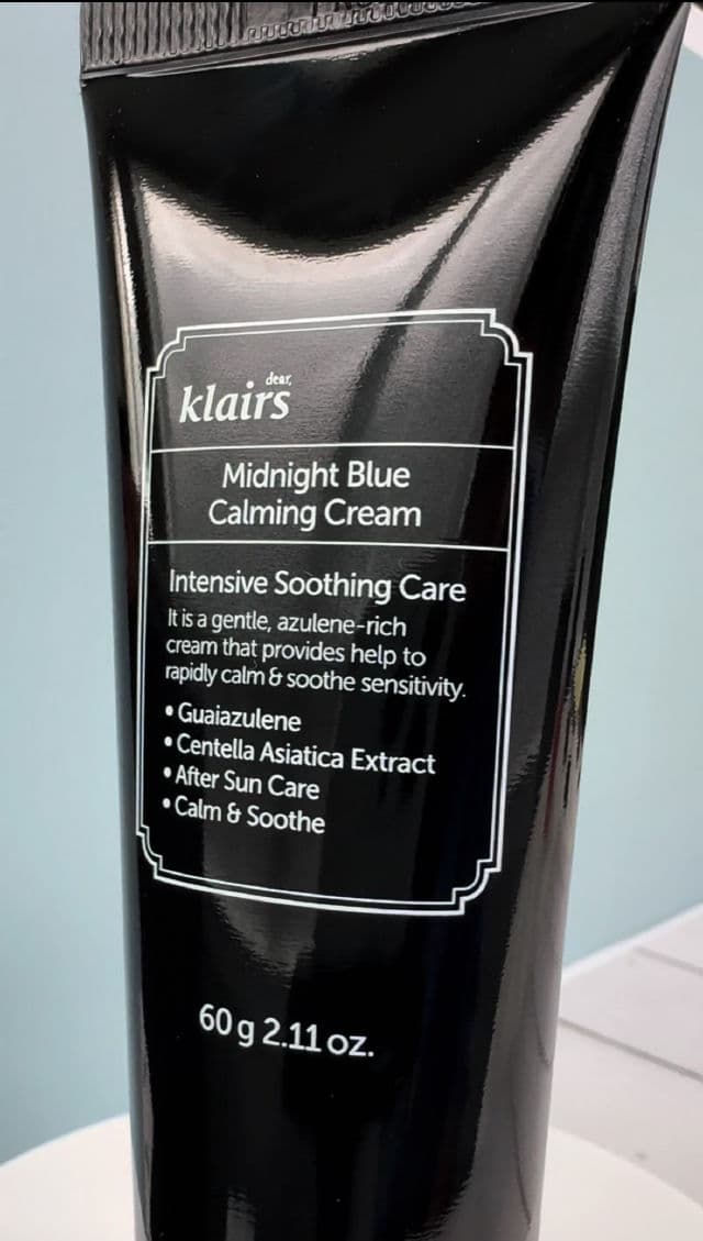 Dear, Klairs Midnight Blue Calming Cream review photo by sassqueensami