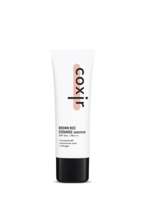 Coxir Brown Rice Ceramide Sunscreen SPF50+ PA+++ review photo by Valentinatester