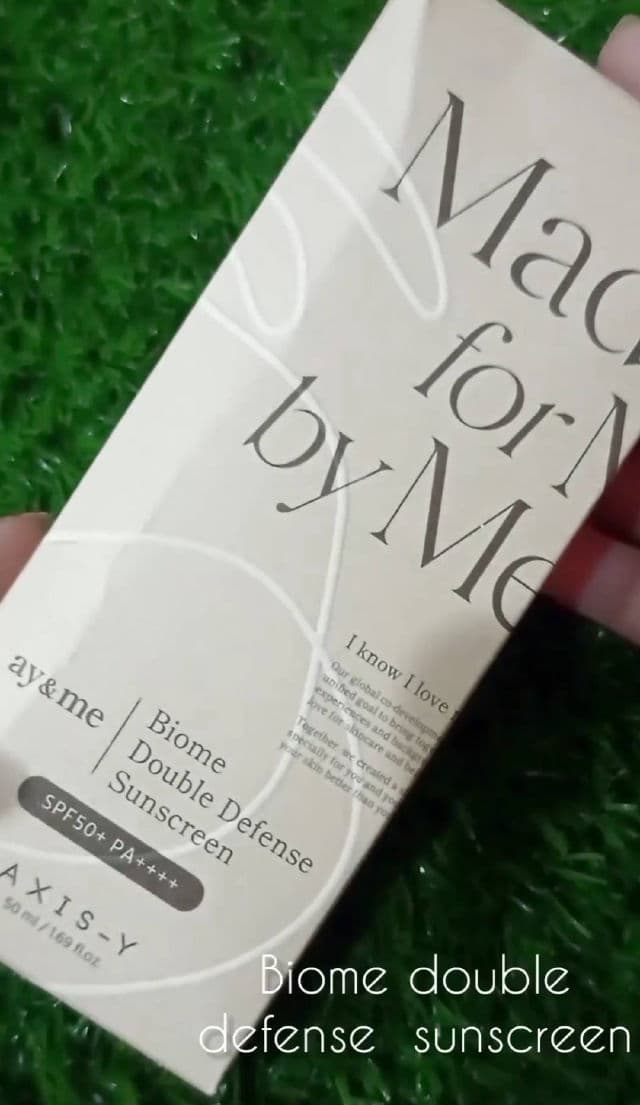 Biome Double Defense Sunscreen SPF50+ PA++++ product review