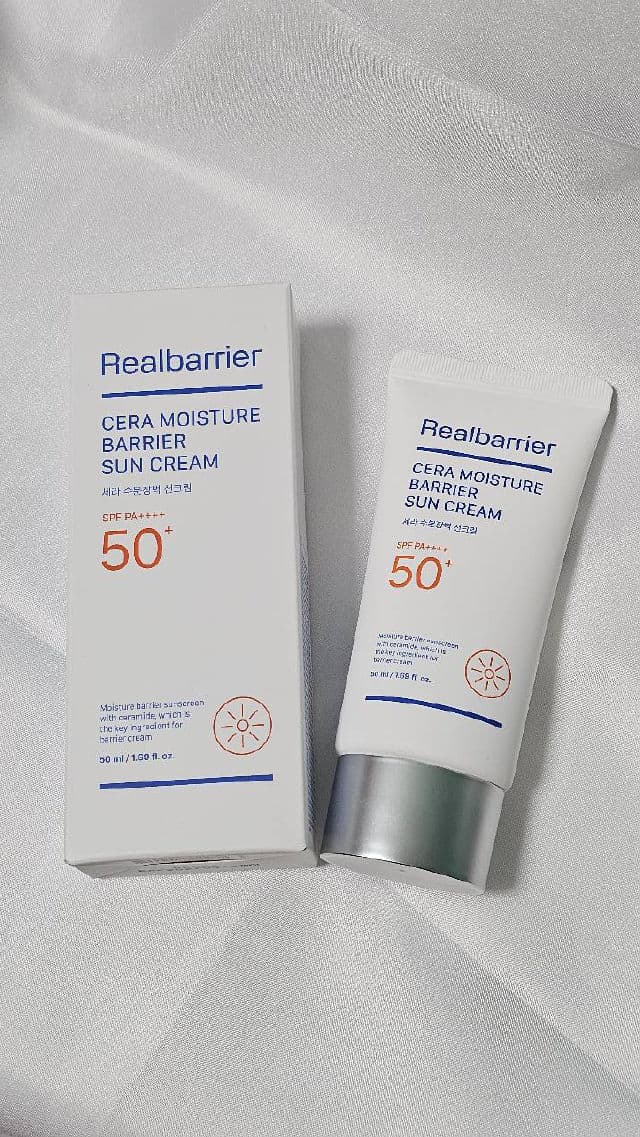 Real Barrier Cera Moisture Barrier Sun Cream SPF50+ PA++++ review photo by Artemisifyy