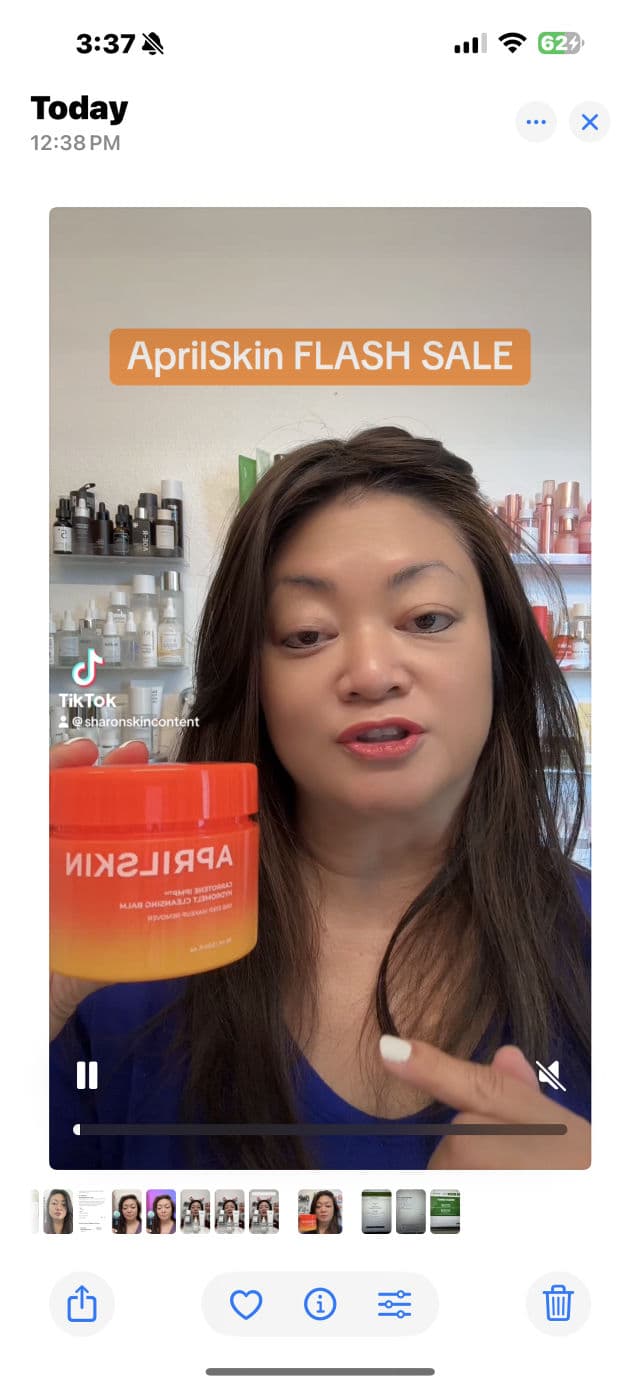 APRIL SKIN Carrotene IPMP Instant Calming Serum Pads review photo by sharonskincontent