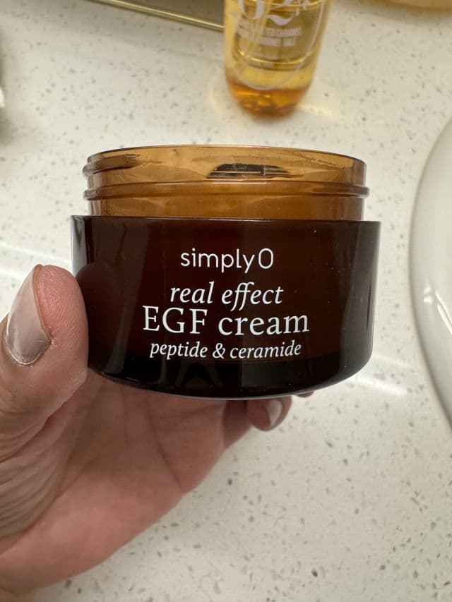 simplyO Real Effect EGF Cream  review photo by SharonD