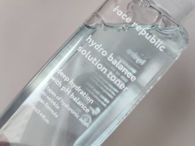 Face Republic Hydro Balance Solution Toner review photo by nllstudiosg