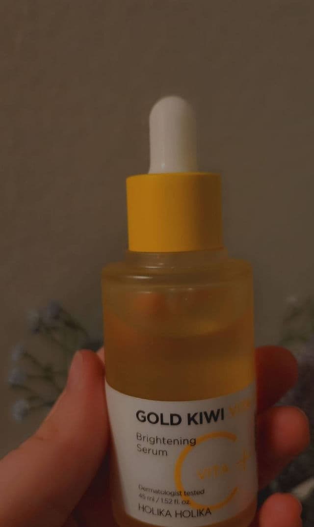 HOLIKA HOLIKA Gold Kiwi Vita C+ Brightening Serum review photo by Ivankalove29