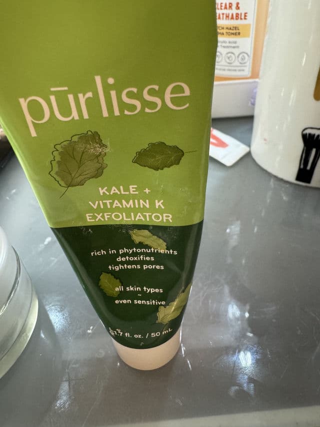 Purlisse Kale + Vitamin K Exfoliator review photo by JulieAnn47