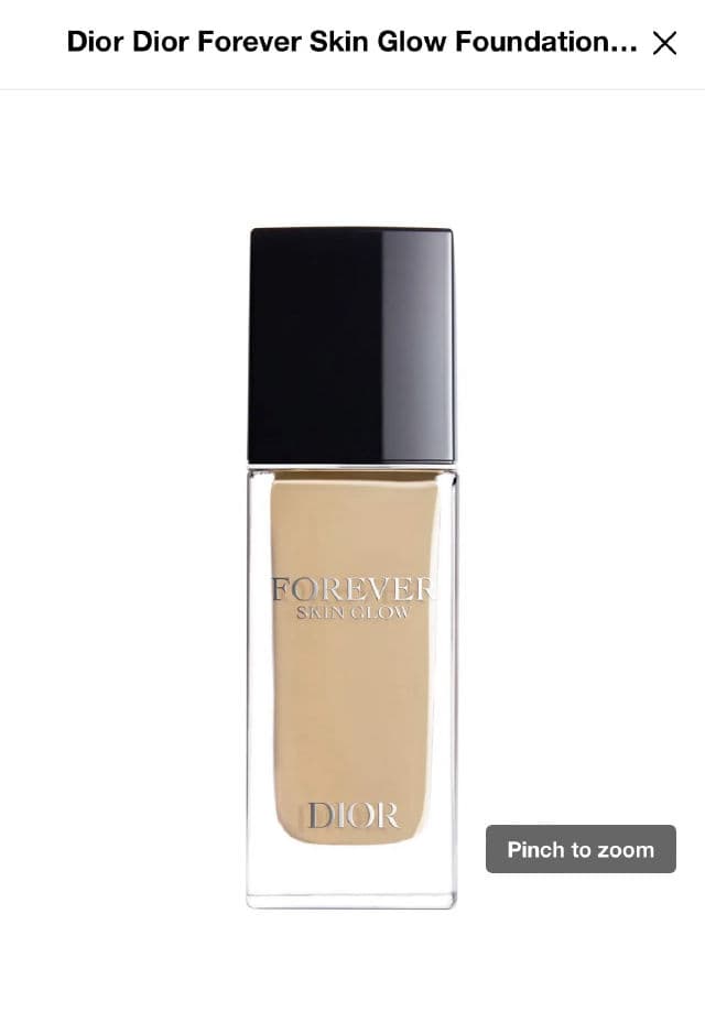 Dior Forever Skin Glow 24H Wear Hydrating Foundation review photo by VivianRising