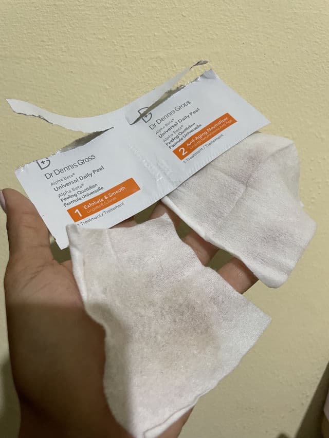Dr. Dennis Gross Skincare Alpha Beta Universal Daily Peel - Step 2 review photo by jaziirod