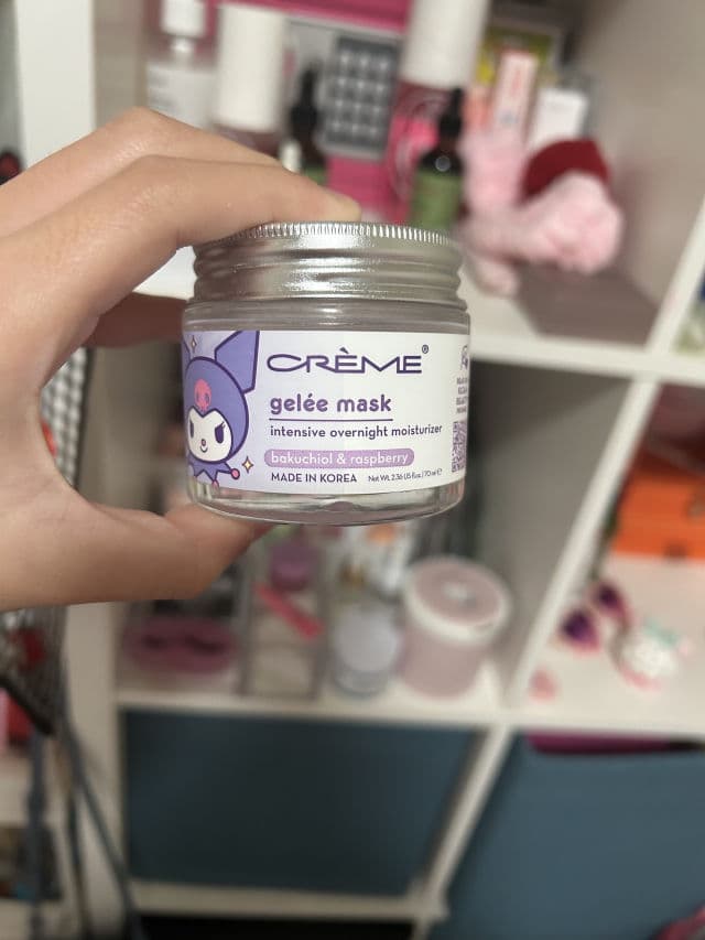 The Creme Shop Sanrio Kuromi Klean Beauty Intensive Overnight Moisture Gelee Mask review photo by KATRINAAAA
