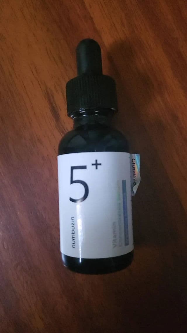 numbuzin No.5 Glutathione Vitamin C Concentrated Serum review photo by Eunjia