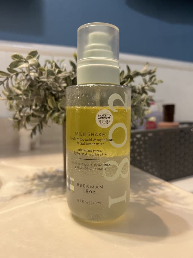 Beekman 1802 Milk Shake Hyaluronic Acid & Squalane Facial Toner Mist review photo by michelem