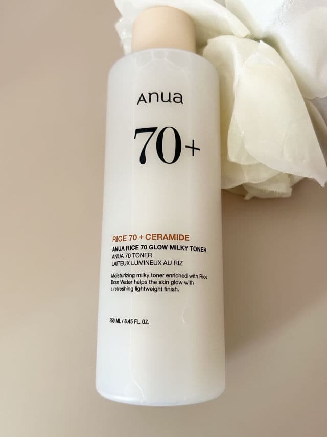 Rice 70+ Glow Milky Toner product review