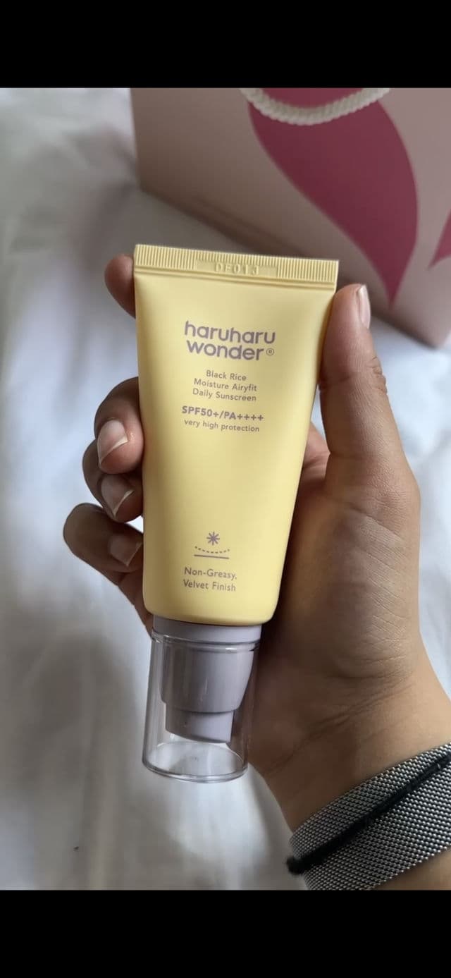 Black Rice Moisture Airyfit Sunscreen SPF50+/PA++++ product review